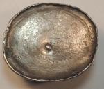 COINS. CHINA - SYCEES. Qing Dynasty : Silver 10-Tael Drum-shaped Sycee , no inscription, 292g. Fine.