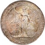 GREAT BRITAIN. Trade Dollar, 1896-(B). NGC AU-58.