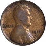 1914-D Lincoln Cent. VG-8 BN (PCGS).