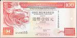 1994-98年香港上海滙丰银行壹佰圆。六张。(t) HONG KONG. Lot of (6). Hong Kong & Shanghai Banking Corporation. 100 Doll
