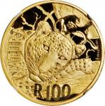 SOUTH AFRICA. 100 Rand, 2014. NGC PROOF-70 ULTRA CAMEO.