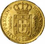 BRAZIL. 4000 Reis, 1812. Rio de Janeiro Mint. Joao as Prince Regent. NGC MS-64.