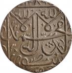 1869-70年印度2卢比。INDIA. Bhopal. Nazarana 2 Rupees, AH 1286 Year 2 (ca. 1869-70). Shah Jahan Begam (unde