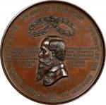 1871 (1873) George F. Robinson Medal. By Anthony C. Paquet. Julian PE-27. Bronze. Mint State.
