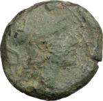 Etruscan Coins, Etruria, Populonia. AE Sextans, 3rd century BC. Vecchi EC I, 135 (O4/R6), HN Italy 1