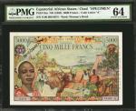 EQUATORIAL AFRICAN STATES. Banque Centrale des Etats de lAfrique Equatoriale. 5000 Francs, ND (1963)