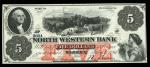 Pennsylvania. Warren. North Western Bank. $5. 1861. (PA-670 G10a) Fully issued. No.3604. Orange. Cat