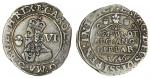 Charles I (1625-49), B (Bridgenorth?), Sixpence, 1646, 3.00g, m.m. b/-, carolvs d g mag b f et h rex