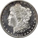 1894-S Morgan Silver Dollar. MS-64 (PCGS).