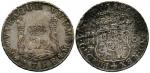 SOUTH AMERICAN COINS, Mexico, Ferdinand VI: Silver 8-Reales, 1758 MM (KM 104.1). Extremely fine.   E