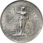 GREAT BRITAIN. Trade Dollar, 1908/7-B. PCGS MS-63.