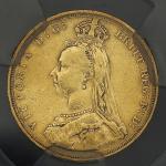 GREAT BRITAIN Victoria ヴィクトリア(1837~1901) Sovereign 1888 S -VF