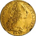 PORTUGAL. Peca (6400 Reis), 1775. Lisbon Mint. Jose I. NGC MS-62.