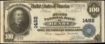 Henry, Illinois. $100 1902 Date Back. Fr. 689. The First NB. Charter #1482. Choice Very Fine.
