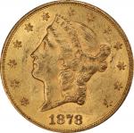 1878-CC自由像女神双鹰 PCGS MS 60 1878-CC Liberty Head Double Eagle