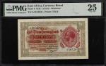 EAST AFRICA. East African Currency Board. 1 Florin, 1920. P-8. PMG Very Fine 25.