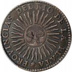 ARGENTINA. 4 Soles, 1832-RA P. La Rioja Mint. PCGS Genuine--Mount Removed, VF Details.