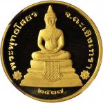 泰国白玉寺佛像精製金章 THAILAND. Emerald Buddha Gold Medal, BE 2537 (1994). NGC PROOF-69 ULTRA CAMEO.