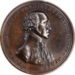 1797 (ca. 1816) Halliday Medal. Musante GW-57, Baker-70C. Bronze. Plain Edge. Plain, Beveled Rims. A