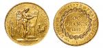 1882年法国100法郎金币