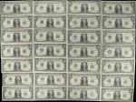 Lot of (30) Various 1969-2003A $1 Federal Reserve Notes. Choice Uncirculated to Gem Uncirculated. Ra