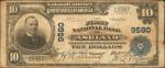 Ashland, Alabama. $10 1902 Plain Back. Fr. 626. The First NB. Charter #9580. Fine.