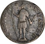 1788 Massachusetts Cent. Ryder 1-D, W-6190. Rarity-3-. Period After MASSACHUSETTS. Fine-12.