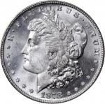 1878 Morgan Silver Dollar. 7/8 Tailfeathers. Strong. MS-65 (PCGS).