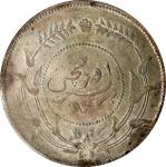 民国六年迪化银圆局造一两银币。(t) CHINA. Sinkiang. Sar (Tael), Year 6 (1917). Tihwa Mint. PCGS Genuine--Cleaned, AU