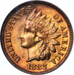 1882 Indian Cent. MS-64 RB (NGC).