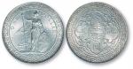 1930年英国“站洋”壹圆银币一枚，PCGS MS64，金盾。