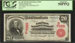 Clarksburg, West Virginia. $20 1902 Red Seal. Fr. 639. The Empire NB. Charter #7029. PCGS Currency A