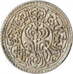 西藏银币2枚 均为PCGS AU级