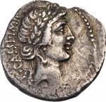 CASSIUS LONGINUS. AR Denarius (3.85 gms), Military Mint, probably at Sardis, M. Servilius, legate, 4