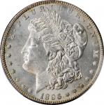 1896-S Morgan Silver Dollar. MS-62+ (PCGS). CAC.