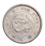 韩国光武九年、十年半圆银币各一枚