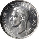 CANADA. 10 Cents, 1947. Ottawa Mint. George VI. NGC MS-65.