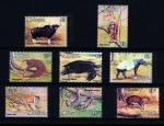  Malaysia Animals 1979 Wildlife Full Set Of Mint Stamps 30,40,50,75 Cents, $1,$2,$5 & $10 UNC (8pcs)