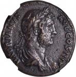 HADRIAN, A.D. 117-138. AE As (12.13 gms), Rome Mint, ca. A.D. 134-138.