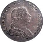 ESSEQUIBO & DEMERARY. 3 Guilders, 1809. London Mint. George III. NGC MS-61.