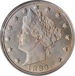 1883 Liberty Head Nickel. No CENTS. MS-65 (NGC). CAC.