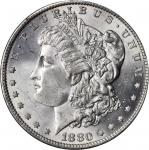 1880-O Morgan Silver Dollar. MS-62 (PCGS). OGH--First Generation.