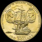 COOK ISLANDS クック諸島 100Dollars 1975 返品不可 要下見 Sold as is No returns Proof