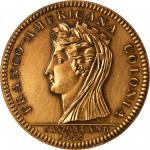 1796 (i.e. ca. early 20th century) Castorland medal. Restrike, copy dies. Copper. W-9170. Unc Detail