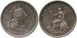 GREAT BRITAIN, British Coins, England, George III: Restrike Proof Farthing, 1799, struck in silver, 