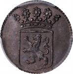 1760-VOC年荷兰东印度群岛1/2Duit样币。 NETHERLANDS EAST INDIES. Dutch East India Company. Holland. 1/2 Duit, 176