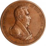 1829 Andrew Jackson Indian Peace Medal. Large Size. By Moritz Furst and John Reich. Julian IP-14. Br