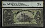 CANADA. Dominion of Canada. 2 Dollars, 1897. DC-14c. PMG Very Fine 25.